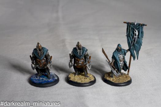 Greyjoys from the Greyjoy starter set by darkrealm-miniatures