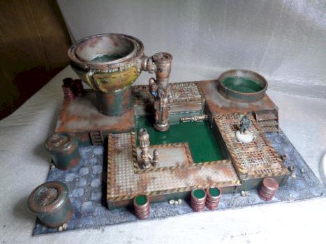 sector mechanicus alchomite stack facility by thecat