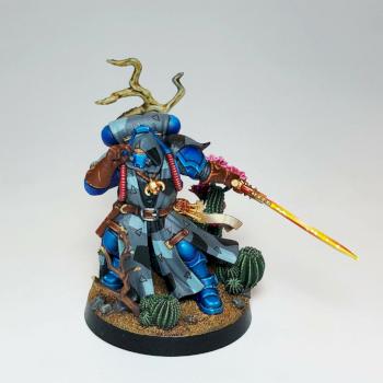 Primaris Librarian in Phobos Armour by birdsareback