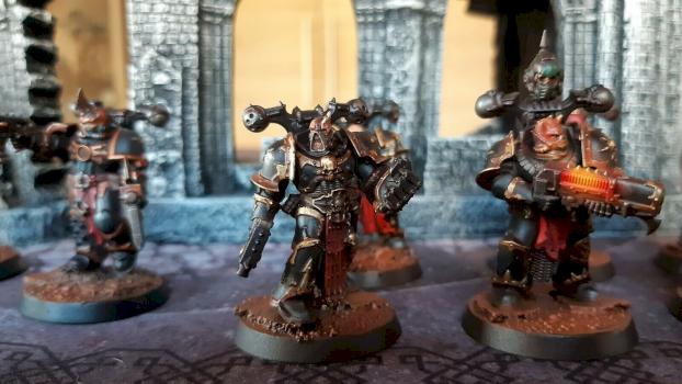 Warhammer 40k Chaos Black Legion by dogparry