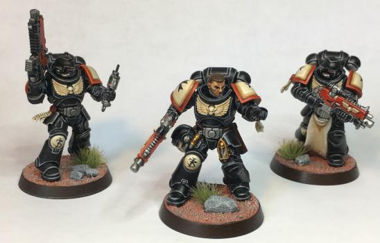 Black Templar Primaris intercessor squad by GranCipo