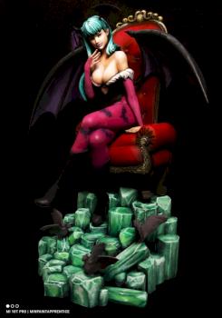 Darkstalkers: Morrigan by minipaintapprentice
