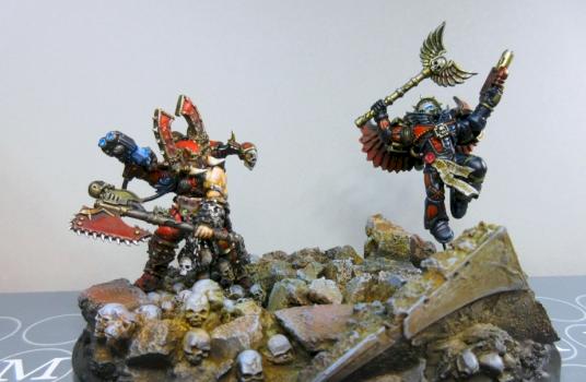 Traitor's Hate Diorama by Warrchild