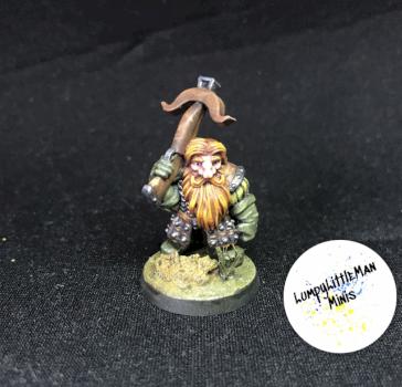 Dwarf Adventurer by LumpyLittleMan Minis