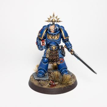 Ultramarine Lieutenant by lorenzolsp