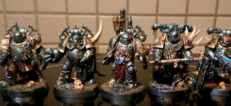 Plague Marines Iron Warriors style. by Cadian Cate
