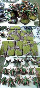 Wood Elves Army Commission Tabletop Ready 2007 by gen. Szrama