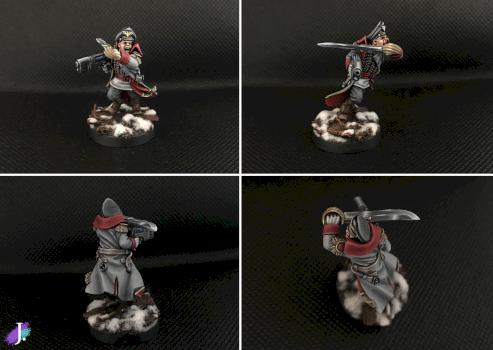 Commissar Astra militarum by Jevs