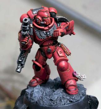Blood Angel Intercessor by CerberusXt