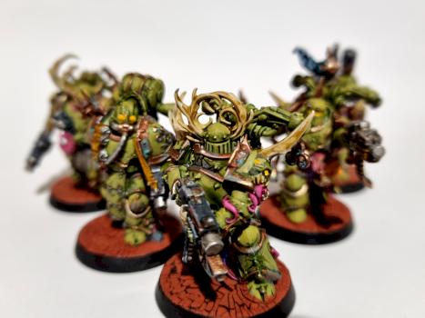 Plague Marines by Corbac