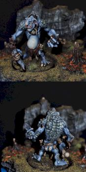 Gloomspite Gitz Rockgut Troggoth by peckersaurus