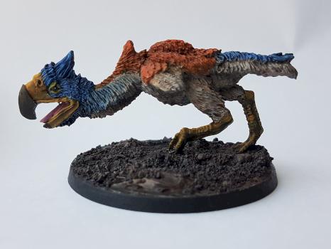 Axebeak, Prehistoric Bird by jamtho