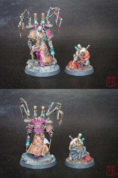 Fabius Bile and Surgeon Acolyte by Shadow666