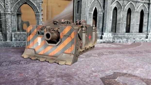 Warhammer 40k Iron Warriors Vindicators by dogparry