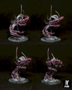 Ynnari Eldar Yncarne, Avatar of Ynnead by NeonForgeStudio