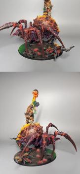 Arachnarok with Firebelly - by Wlodi_workshop