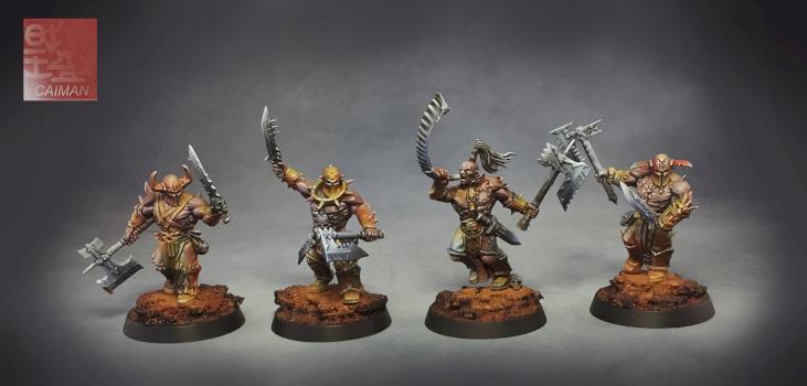 Bloodreavers de Khorne. by caiman