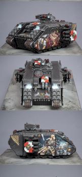 Black Templars Land Raider Crusader by Armory Craft Studio