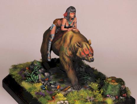 Bear Rider by Mini_Wizard_studios