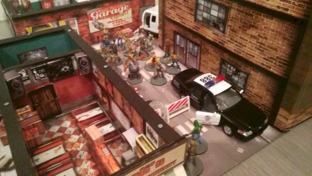 More zombicide terrain by HEROEdeNOCHE