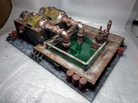 sector mechanicus alchomite stack chemical facility by thecat