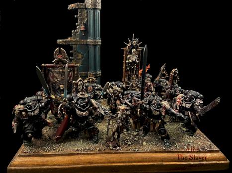 Jeanne Dharc-Lancastrin Crusade (Black Templars) by Alby the Slayer