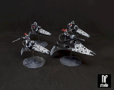 Harlequin Starweaver Skyweavers by NeonForgeStudio