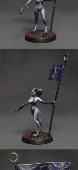 Succubus Standard bearer by FluidFox