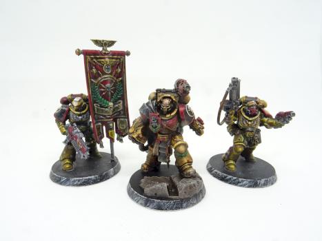 Imperial Fist Primaris Command Squad by regis