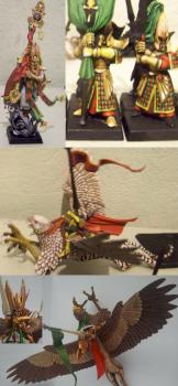 High Elves from starter set painted in 2011 by gen. Szrama