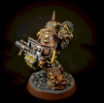 Plague Marine with Blight Launcher #2 by CriticalStatePatient