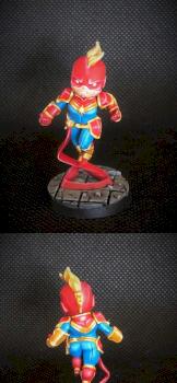 Captain Marvel Marvel United by Chris74