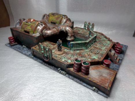 sector mechanicus alchomite stack chemical facility by thecat