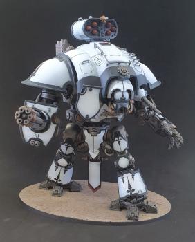 Warhammer 40k Imperial Knight Warden - Level 1 Commission by SteelBearStudio