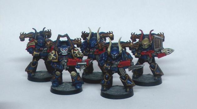 Space Crusade Chaos Marines by zarnak21