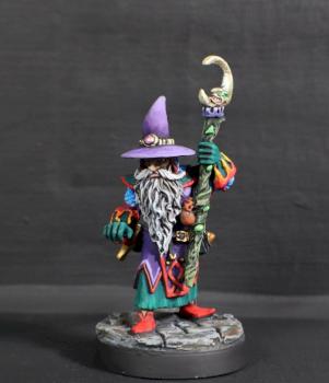 Diehard Miniatures - Tomnon, The Wondering Wizard by mikecarrero