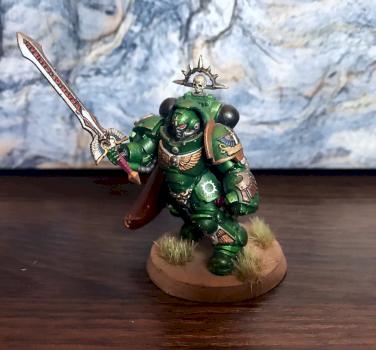 Dark Angels Primaris Captain by Ellada