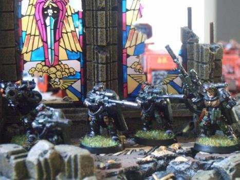 Space Marine Scouts by OdessaLeeJames