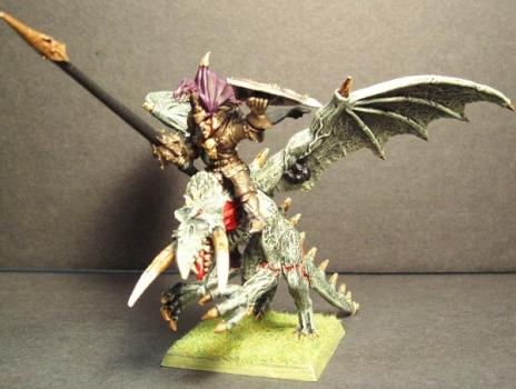 Blood Dragon on Night Mare by ChaosGyrine