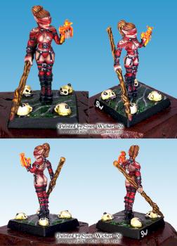 Darkelf Sorceress (reworked) by Vulture