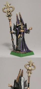 Dark Elf Sorceress by JohnMatrix