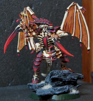 Hive Fleet Kraken Winged Warrior by krakenfiend