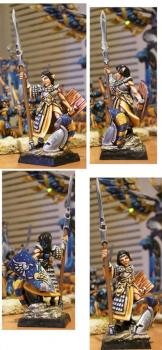 Campeon Lanceros elfo/ High elves spearman champion by juza