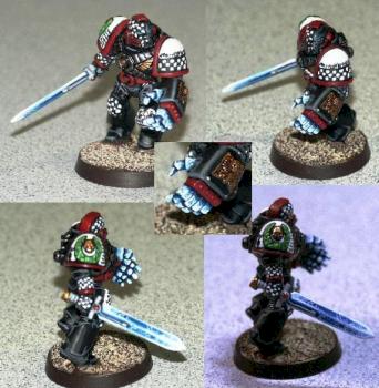 Assault Marine Sergeant by Squiggles