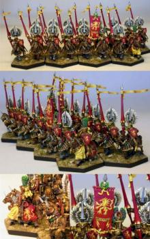 Maitres de l'Ordre montés Demonworld 15mm by Foutrox