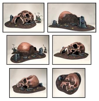 Skull Temple Terrain by Bleep Bloop