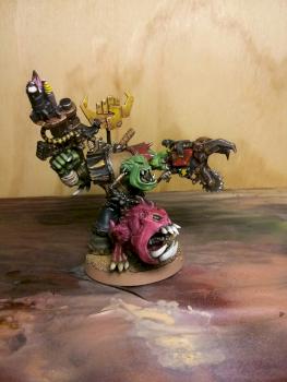 Ork Warboss by Frostfang