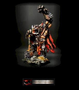 Warhammer Throgg Chaos Troll King. by Hexagone Club