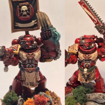 Blood Angels Veterans by Peeshpaints
