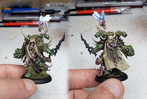 Death Guard Plague Marine Champion by VinZ